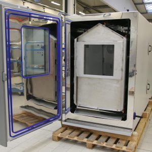 CERTIFICADO DE CALIBRACIÓN POR ORGANISMO DE ACREDITACIÓN  EN INSTALACIONES DEL CLIENTE DE CAMARAS CLIMATICAS - 1punto en humedad 1 punto en temperatura