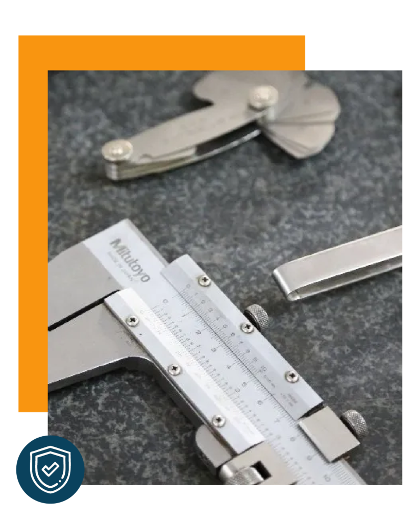 Pie de rey o calibrador vernier de acero inoxidable para medición precisa